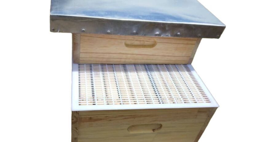 High-quality wooden beehive designed for efficient honey production and sustainable beekeeping. Built from durable timber with a weather-resistant metal roof, it provides a safe environment for bees while ensuring easy hive management, maintenance, and honey harvesting. Ideal for both beginner and commercial beekeepers. 🐝🍯